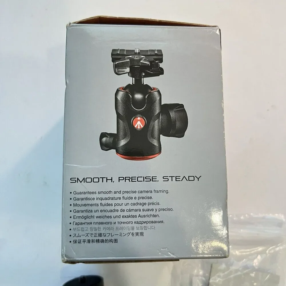 Manfrotto 496 Center Ball Head with Quick Release With Box